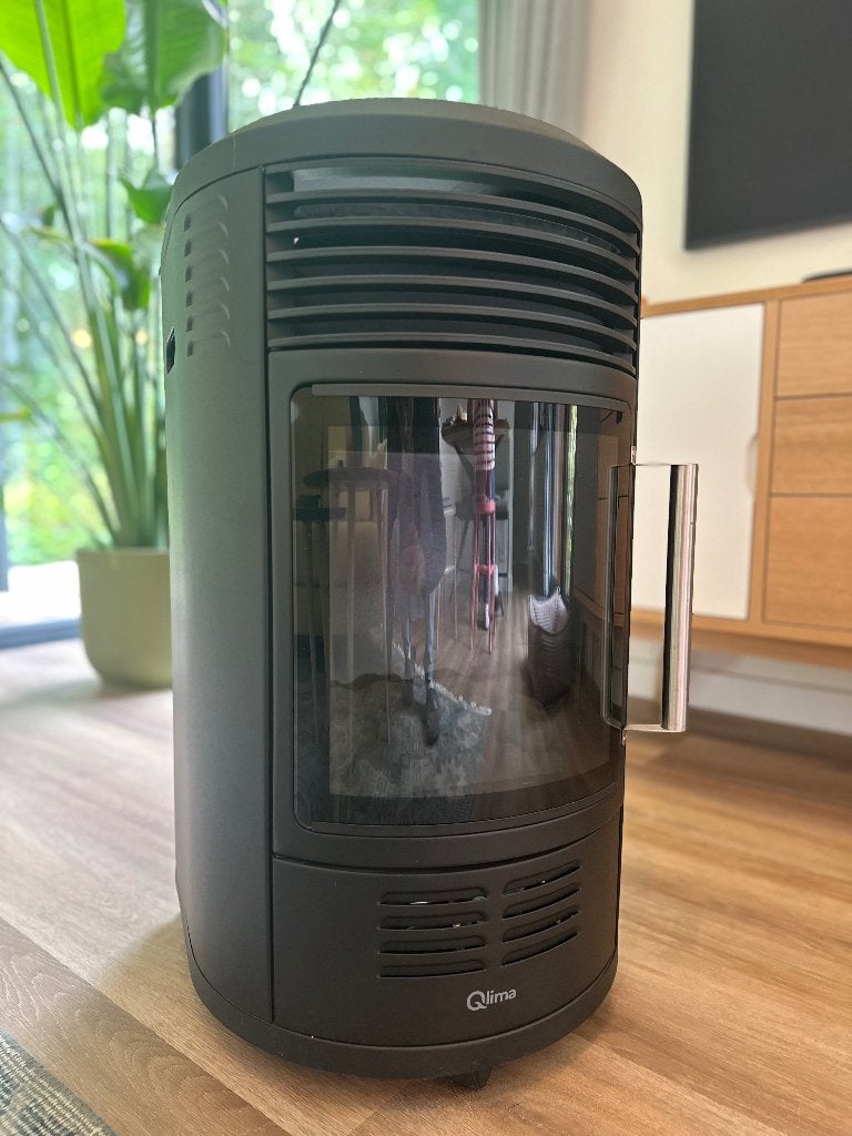 Gaskachel Qlima GH 8034, Ophalen, Gas, Zo goed als nieuw, Vrijstaand