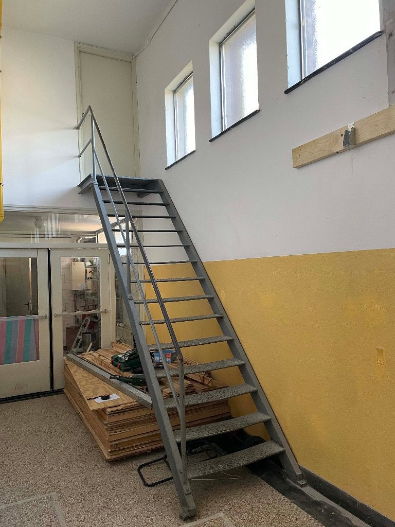 Staal Trap, Ophalen, Gebruikt, Trap, 2 tot 4 meter