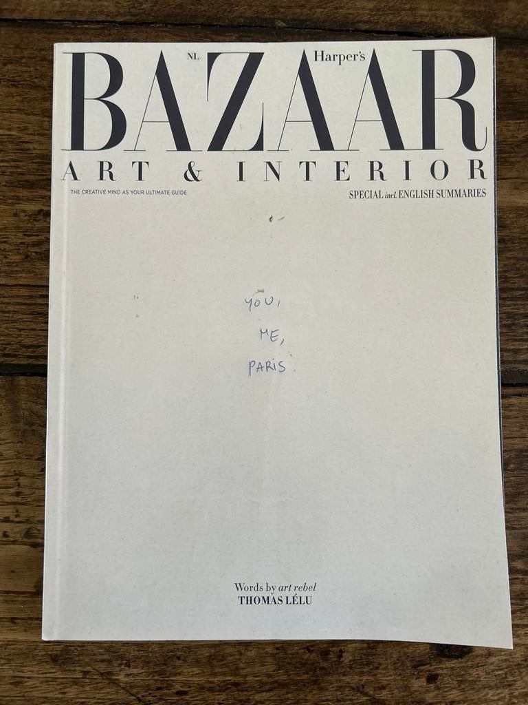 Harper's Bazaar NL Art & Interior - Chapter 02, Boeken, Tijdschriften en Kranten, Zo goed als nieuw, Glossy, Ophalen of Verzenden