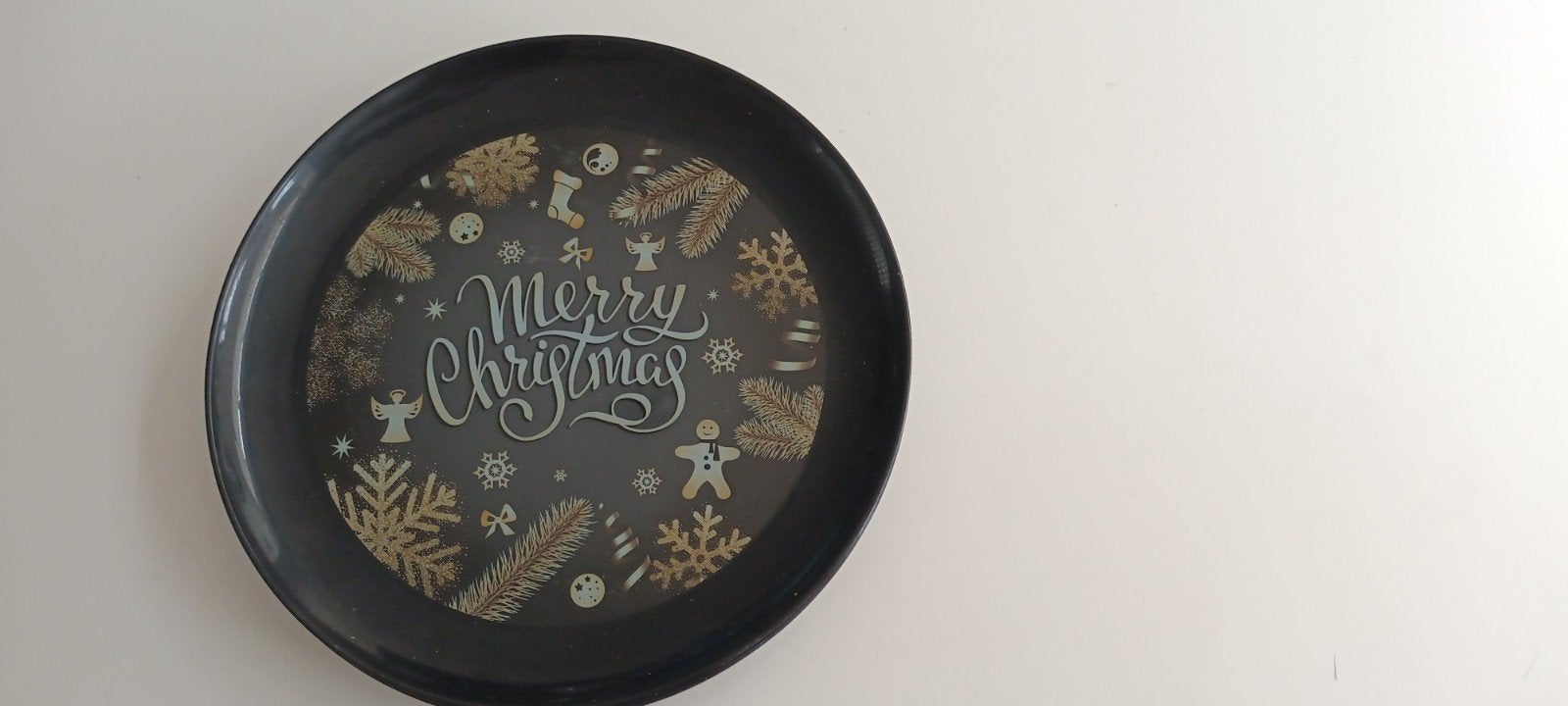 6 kerst kunststof kinderborden voor 2.00 samen, Diversen, Kerst, Ophalen of Verzenden, Gebruikt
