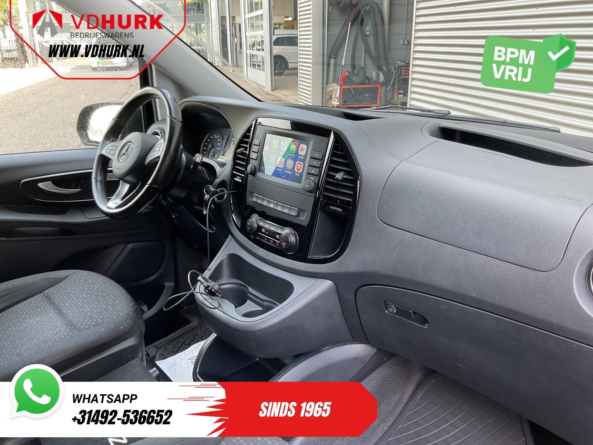 Mercedes-Benz Vito 116 CDI L3 Aut. DC Dubbel Cabine LED/ Ada, Auto's, Automaat, Gebruikt, 4 cilinders, 2000 kg