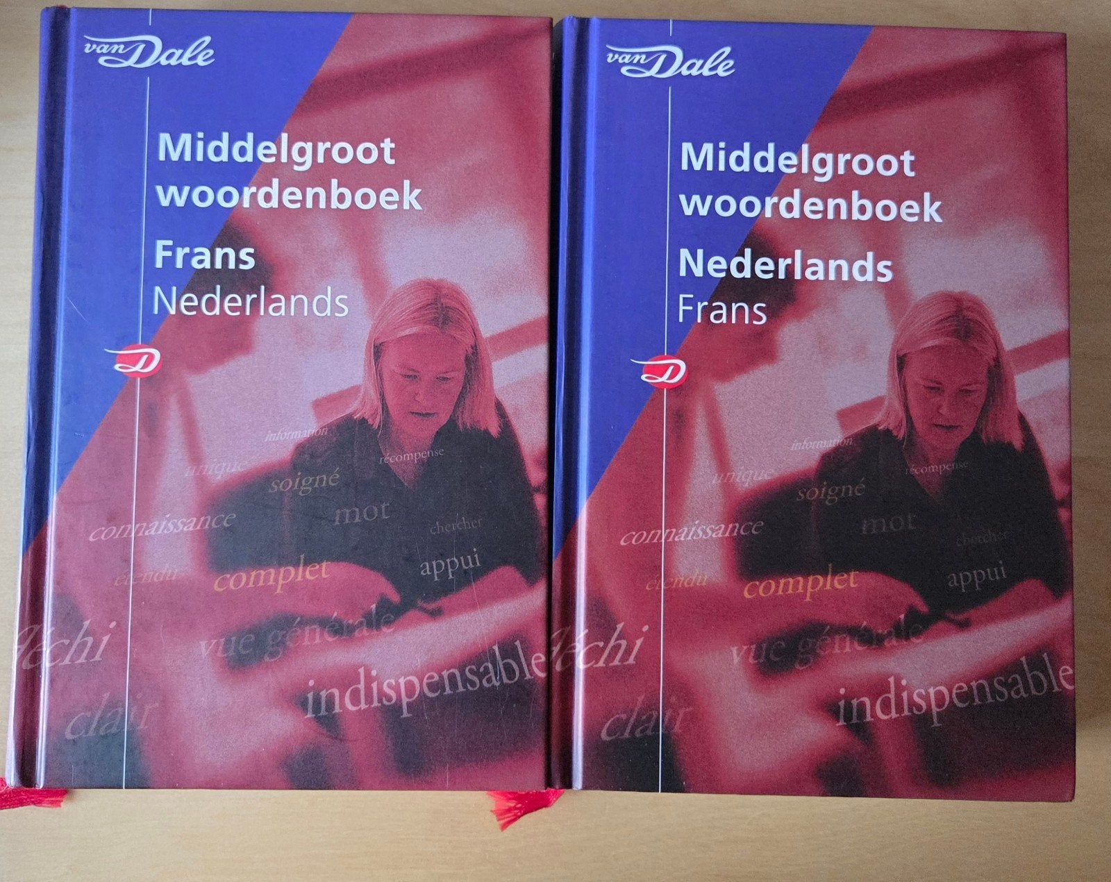 Set Van Dale Middelgroot woordenboek Fr/Ned en Ned/Fr, Boeken, Woordenboeken, Frans, Ophalen of Verzenden, Zo goed als nieuw, Van Dale Redactie