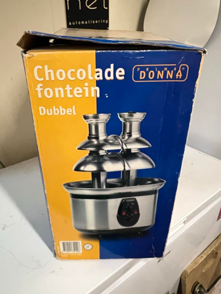 Prima Donna Dubbele Chocoladefontein, Witgoed en Apparatuur, Ophalen of Verzenden, Gebruikt