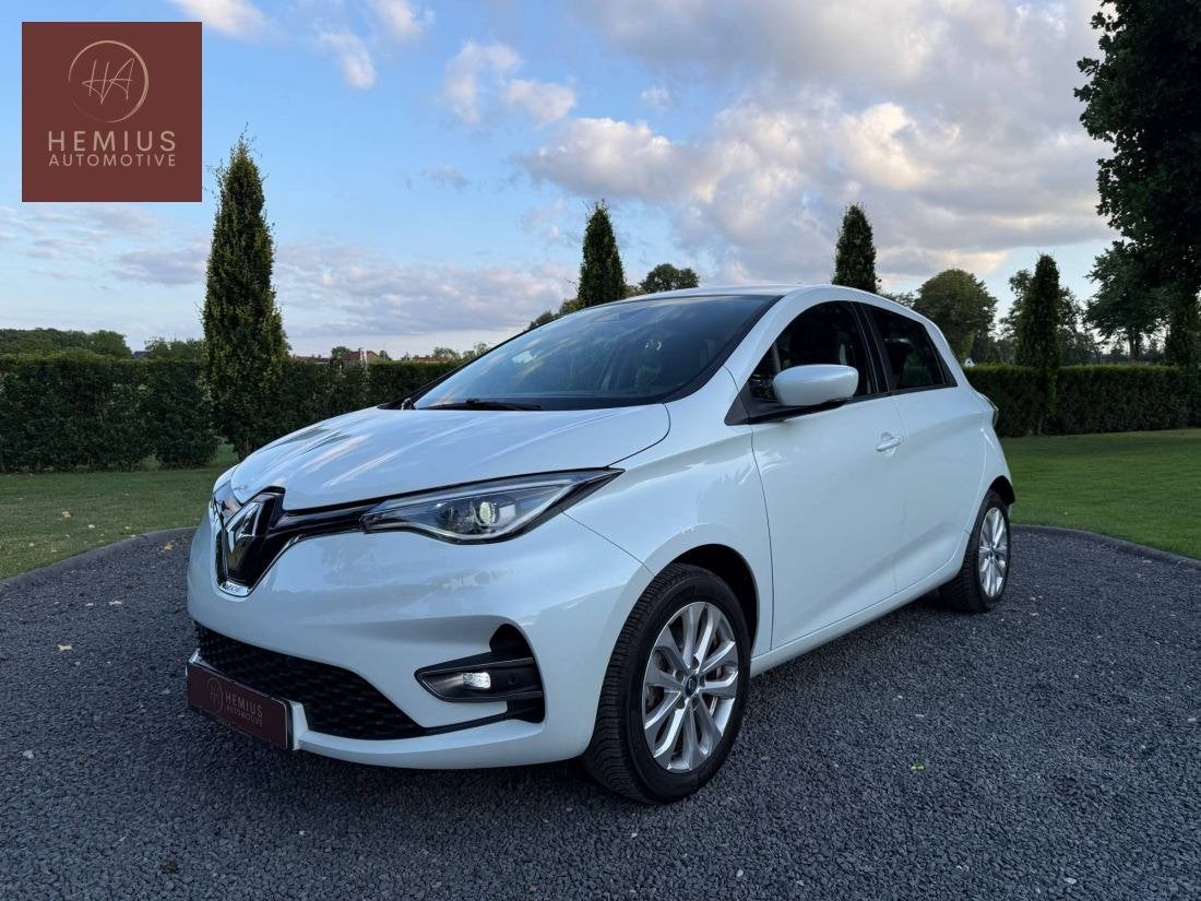 Renault ZOE R110 EXPERIENCE 52 kWh - Koop Accu - Stuurvw - C, Auto's, Automaat, Gebruikt, Leder, ZOE