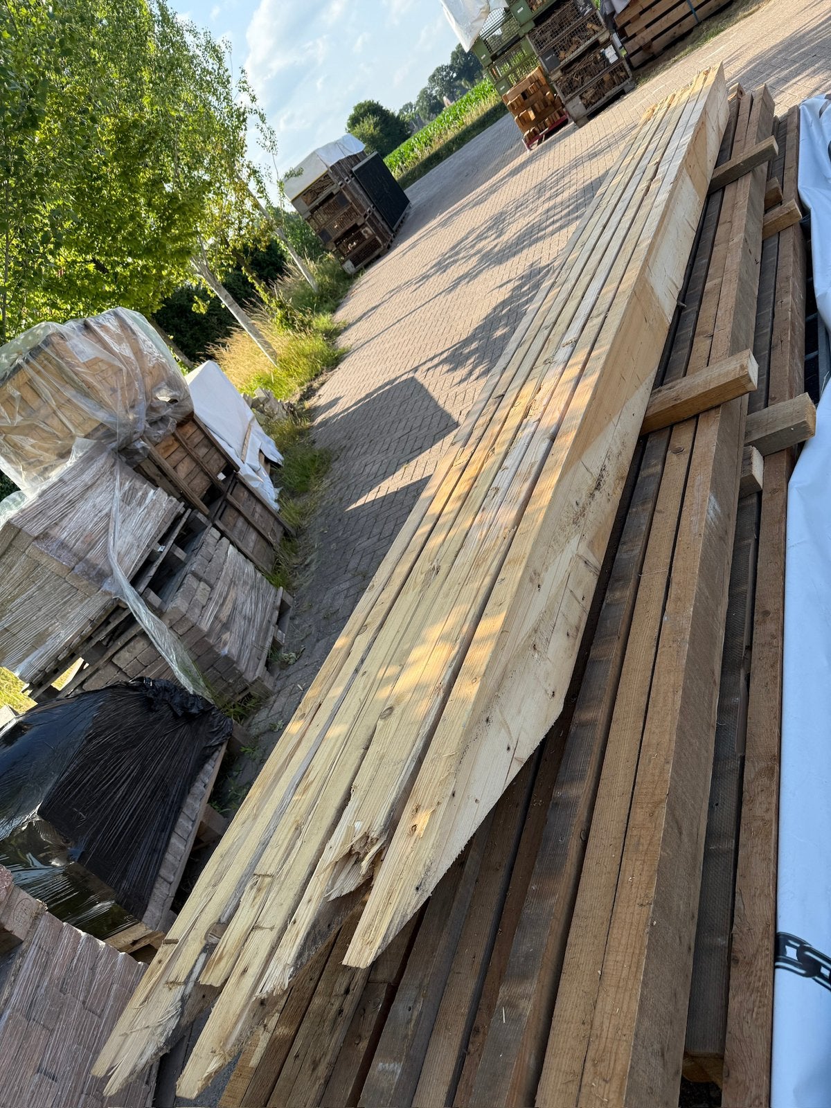 Lange balken, Ophalen, Zo goed als nieuw, 250 cm of meer, Balken