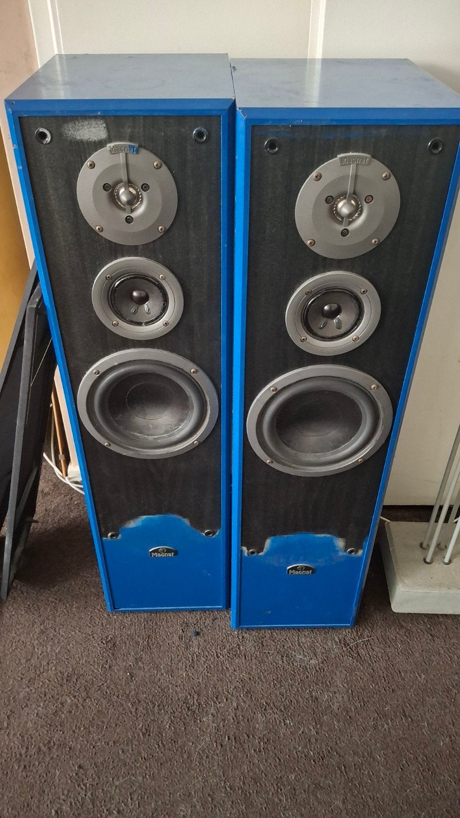 Magnat consept 800, Ophalen, 120 watt of meer, Front, Rear of Stereo speakers, Magnat