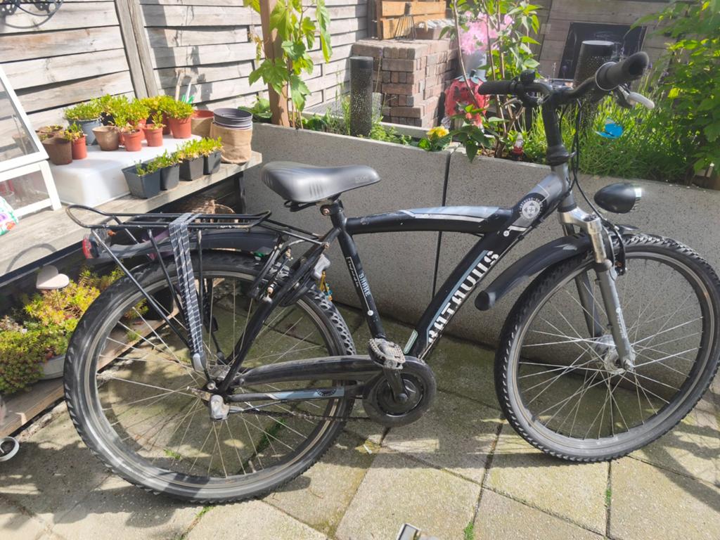 Batavus zwart/grijze fiets, Ophalen of Verzenden, Gebruikt, Batavus