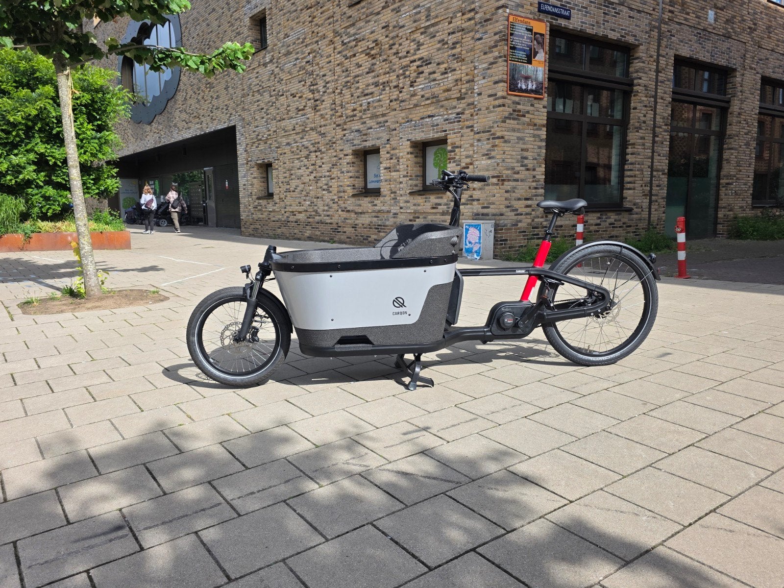 Showmodellen Carqon bakfiets - Zo goed als nieuw, Overige merken, Postbus 1234, 1000 AE Amsterdam, Nederland, Elektrisch, Ophalen of Verzenden