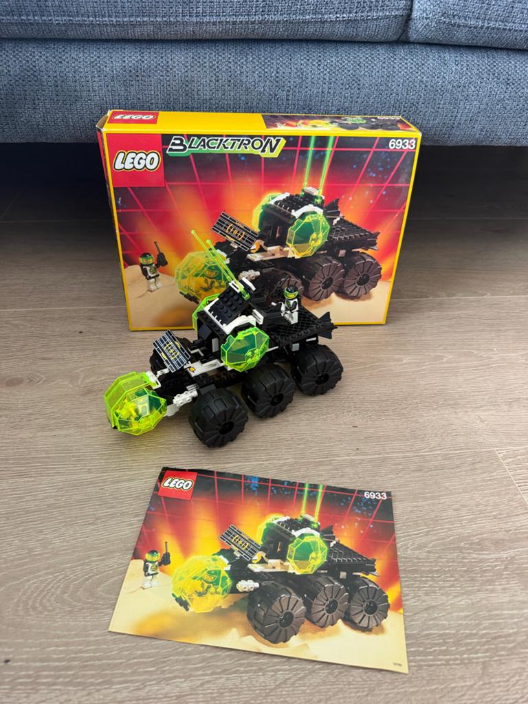 Lego 6933 Blacktron - Spectral Starguider (1988), Compleet, Gebruikt, Lego, Ophalen of Verzenden