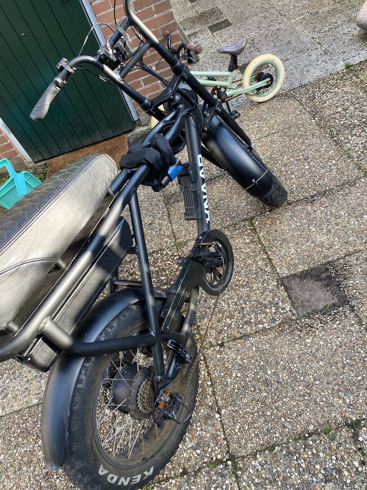 Originele Knaap fiets met geluid bij voorrem, Ophalen of Verzenden, Gebruikt, Schijfrem, Overige merken
