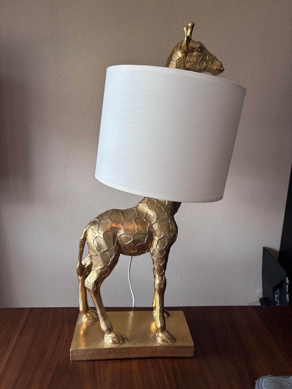 Giraf lamp in goede staat, Ophalen, Zo goed als nieuw