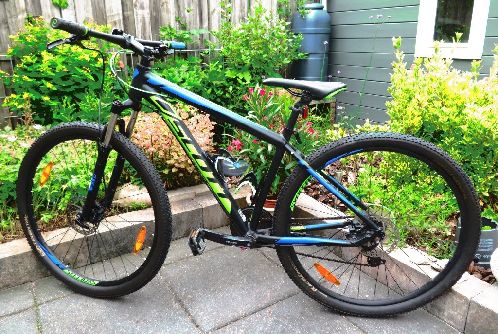 Scott Mountainbike - Zo goed als nieuw, Versnellingen, Zo goed als nieuw, Schijfrem, 53 tot 57 cm
