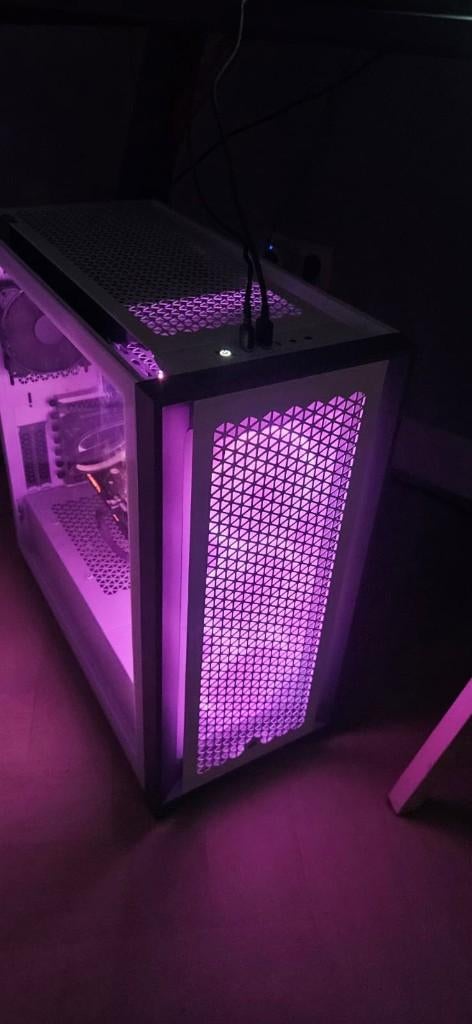 Gaming PC i7-8700K / GTX 1070 Ti / 32GB RAM / Watergekoeld, Computers en Software, Desktop Pc's, Ophalen, Gebruikt, 32 GB, Gaming