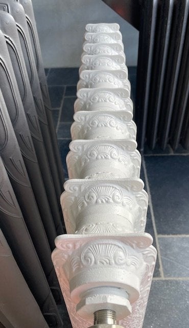 gietijzeren radiator, Ophalen
