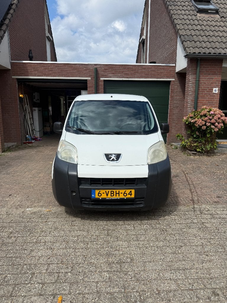 Peugeot Bipper 1.4 HDI 2009, Voorwielaandrijving, Stof, 600 kg, Zwart