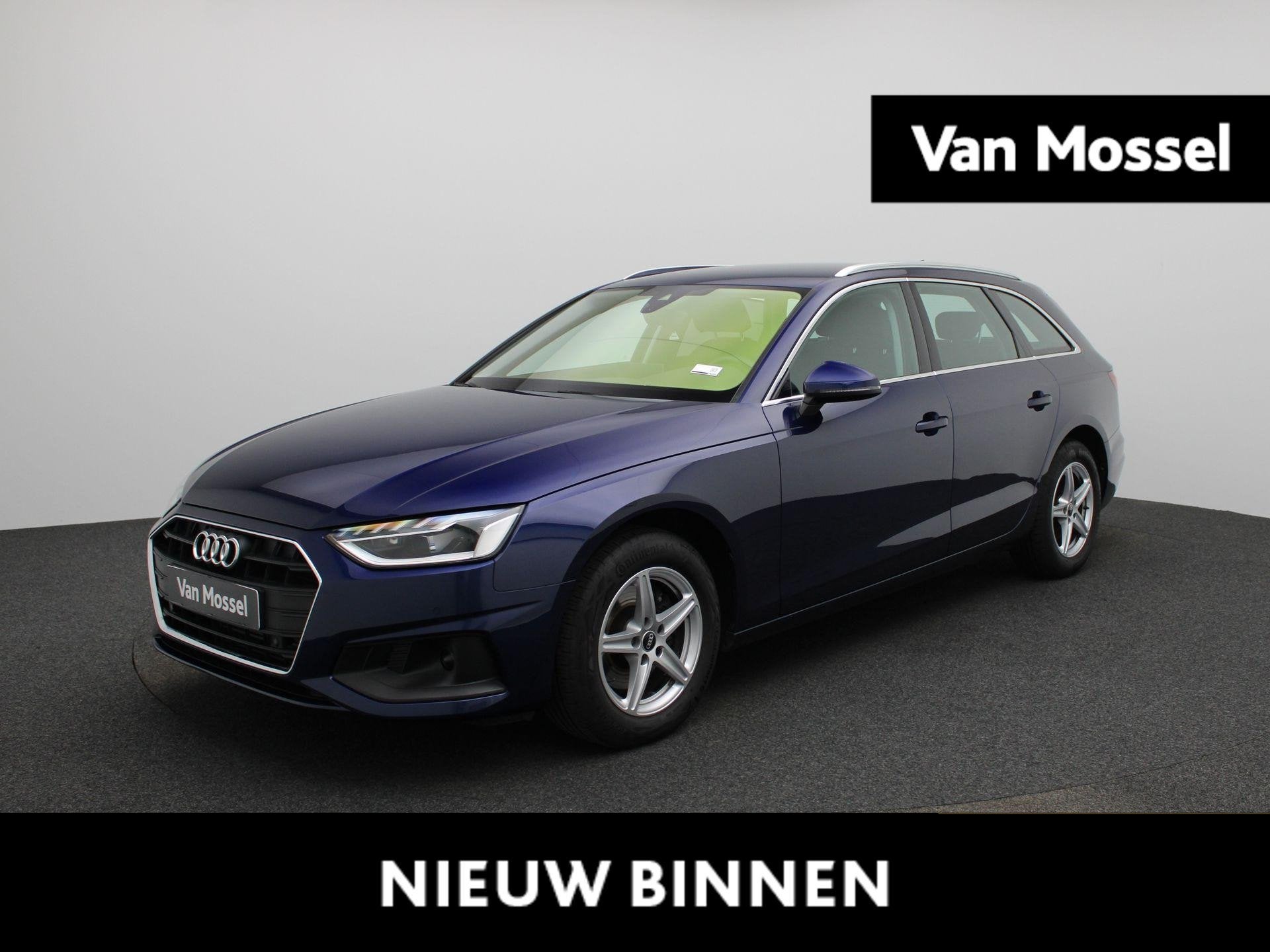 Audi A4 Avant 35 TFSI Pro Line | Automaat | Leder | LMV | Vi, Auto's, Audi, 12 maanden, Gebruikt, 4 cilinders, Blauw
