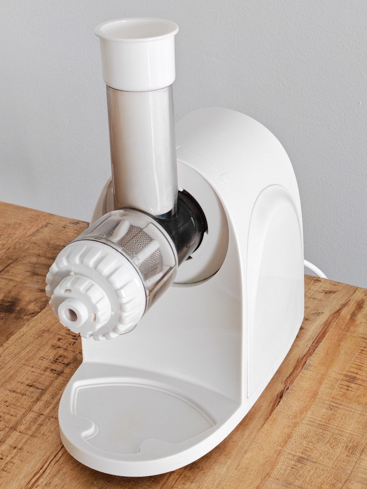Slowjuicer - Sapcentrifuge wit, Witgoed en Apparatuur, Juicers, Ophalen, Gebruikt, Elektrisch, Slowjuicer