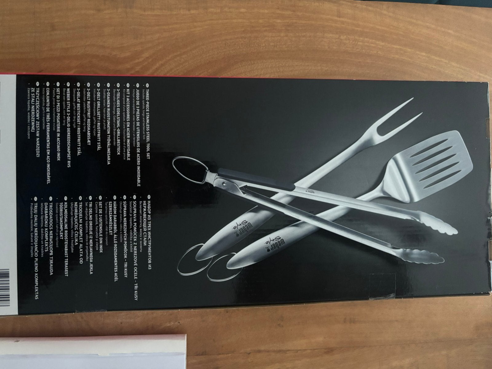 Gril / BBQ set Weber, Ophalen, Nieuw, Metaal, Zilver