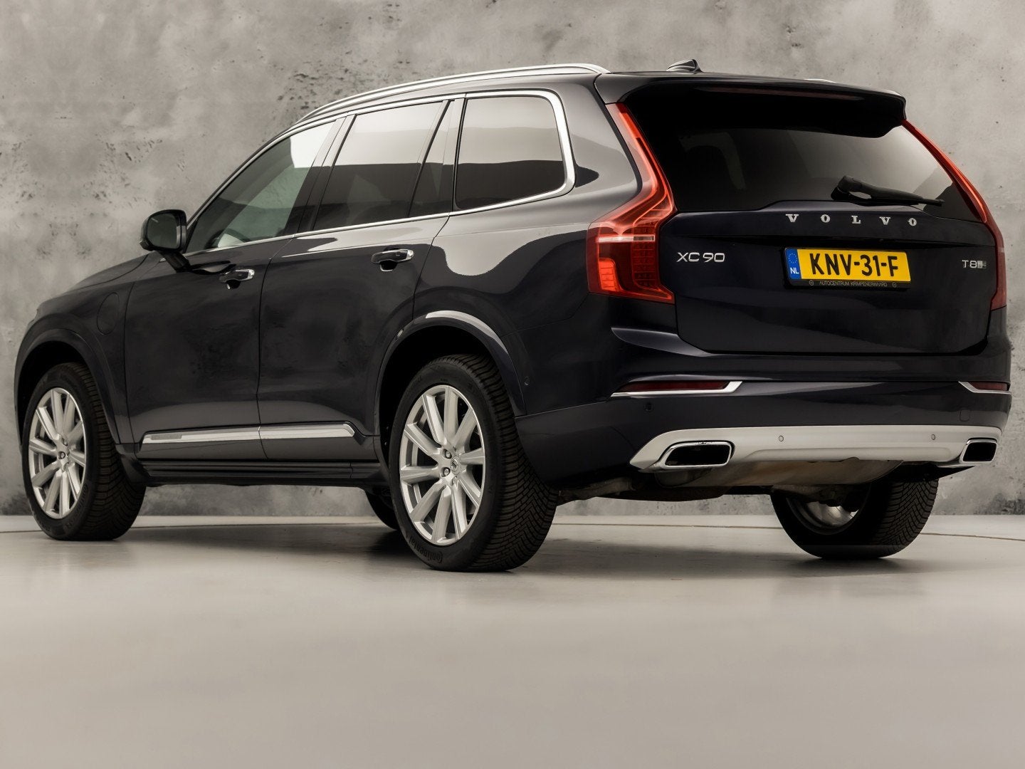 Volvo XC90 2.0 T8 Twin Engine AWD Inscription 7 Persoons 408, Auto's, Gebruikt, Euro 6, Blauw, 7 stoelen