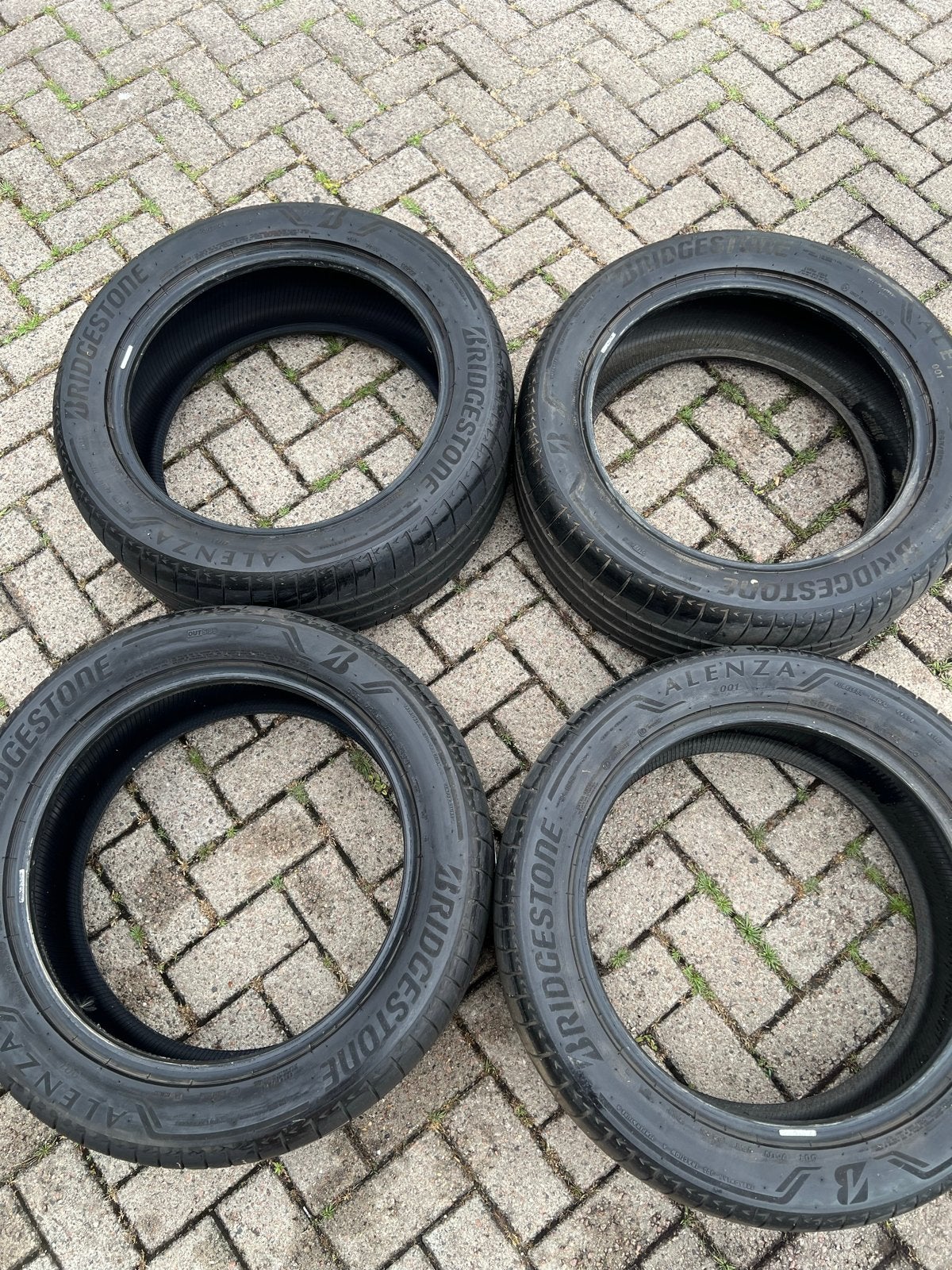 255/50/20 109H Bridgestone Alenza 001 zomerbanden, Auto-onderdelen, Banden en Velgen, Gebruikt, 255 mm, Ophalen of Verzenden, Band(en)