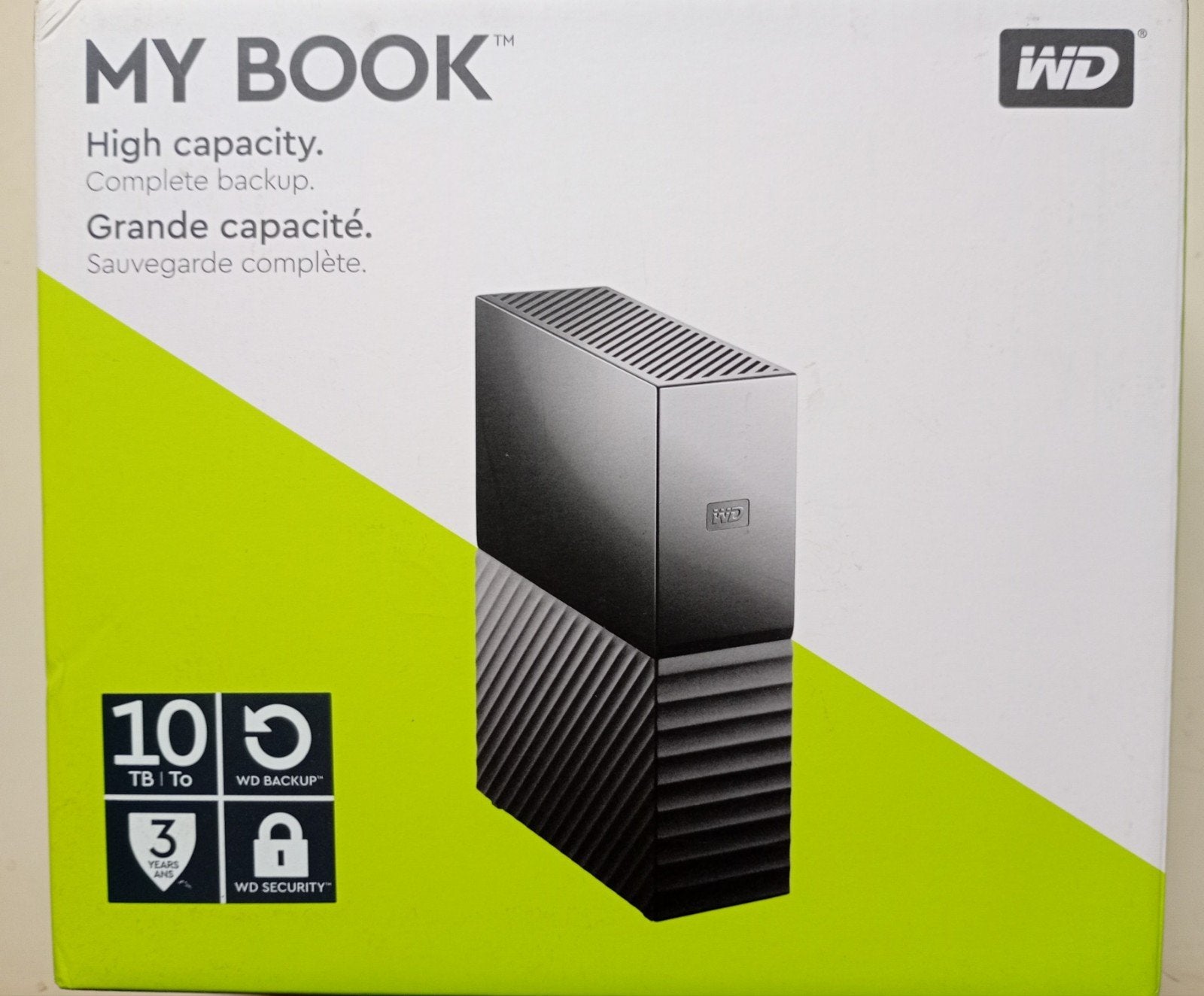 Western Digital "My Book" 10TB, Computers en Software, HDD, Ophalen of Verzenden, Zo goed als nieuw, Desktop