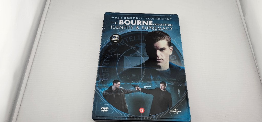 the bourne collection identity & supremacy (DVD) (Steelbook), Nederlands, Actie, Ophalen of Verzenden, Vanaf 12 jaar