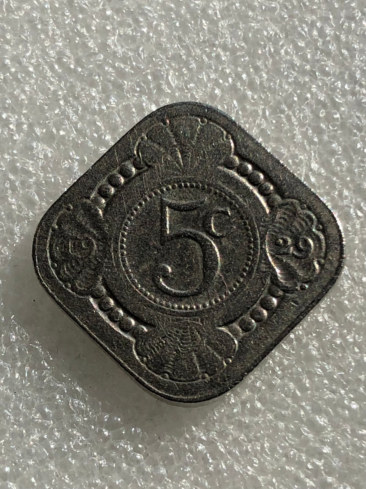 5 cent 1929, Verzenden, Koningin Wilhelmina, 5 cent, Losse munt