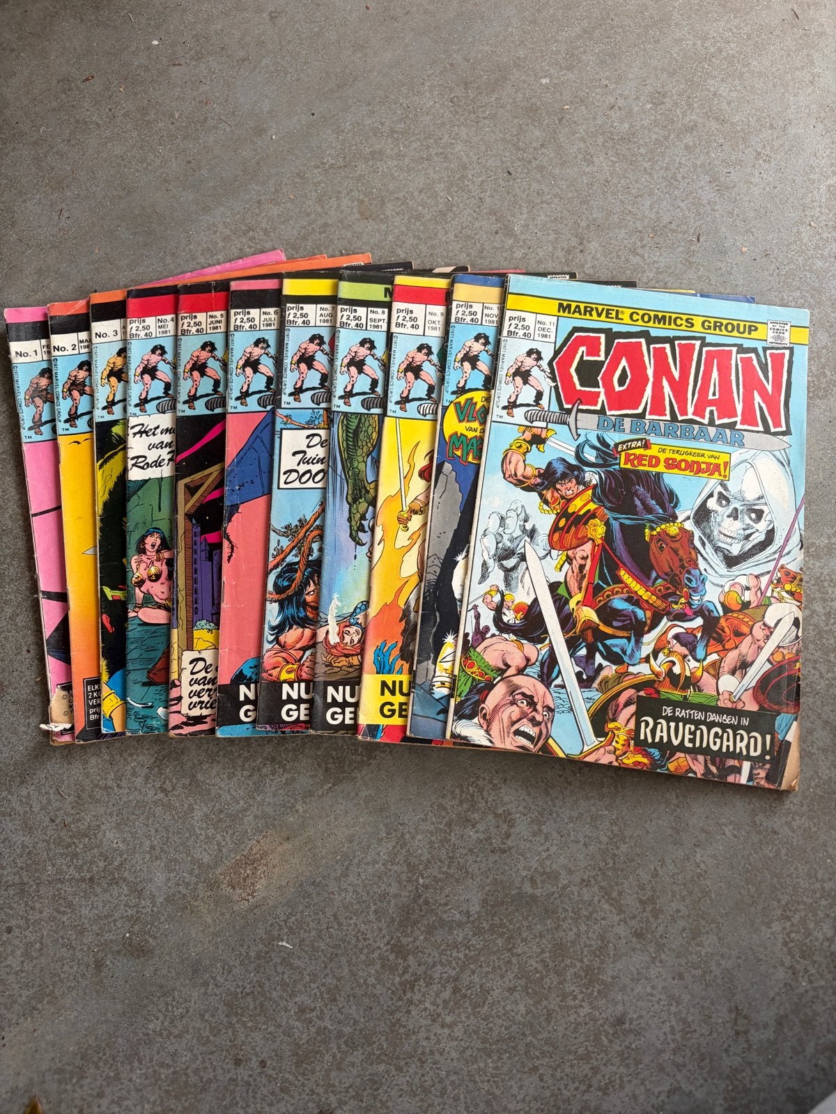 Conan de Barbaar stripboeken - Marvel Comics Group, Meerdere stripboeken, Ophalen of Verzenden, Gelezen