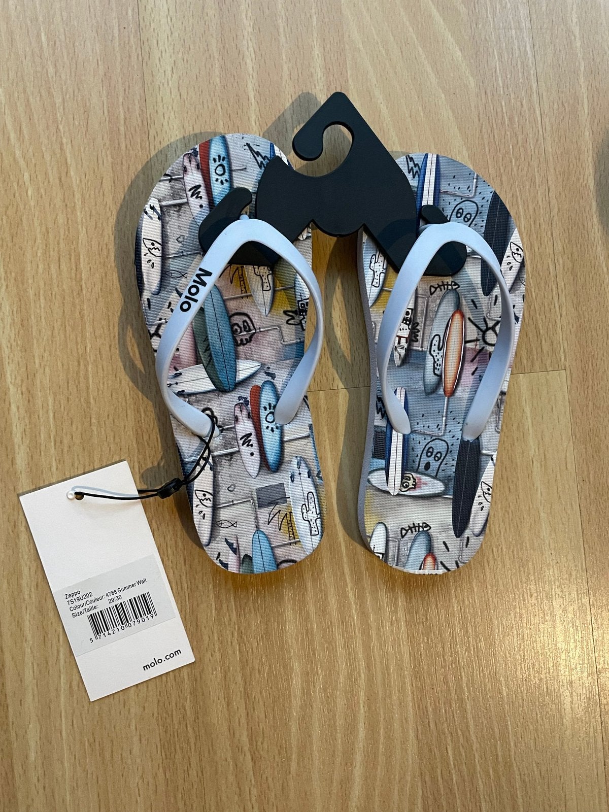 Molo slippers jongen maat 29/30 nieuw met kaartje, Ophalen of Verzenden, Zo goed als nieuw, Jongetje, Schoentjes