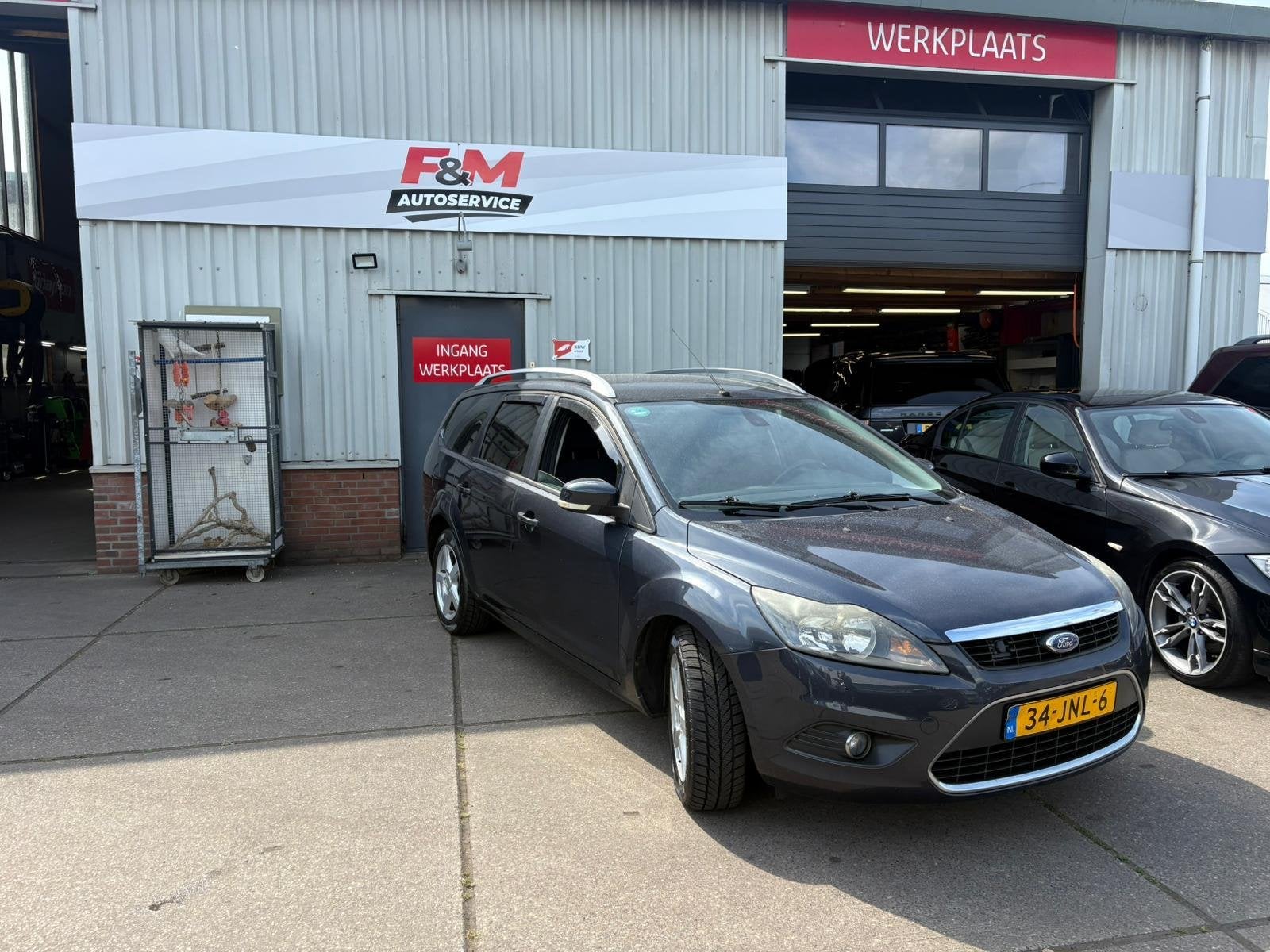 Ford Focus Wagon 1.8 Titanium Flexi Fuel Clima, cruise, navi, Auto's, Gebruikt, 4 cilinders, Euro 4, 57 €/maand