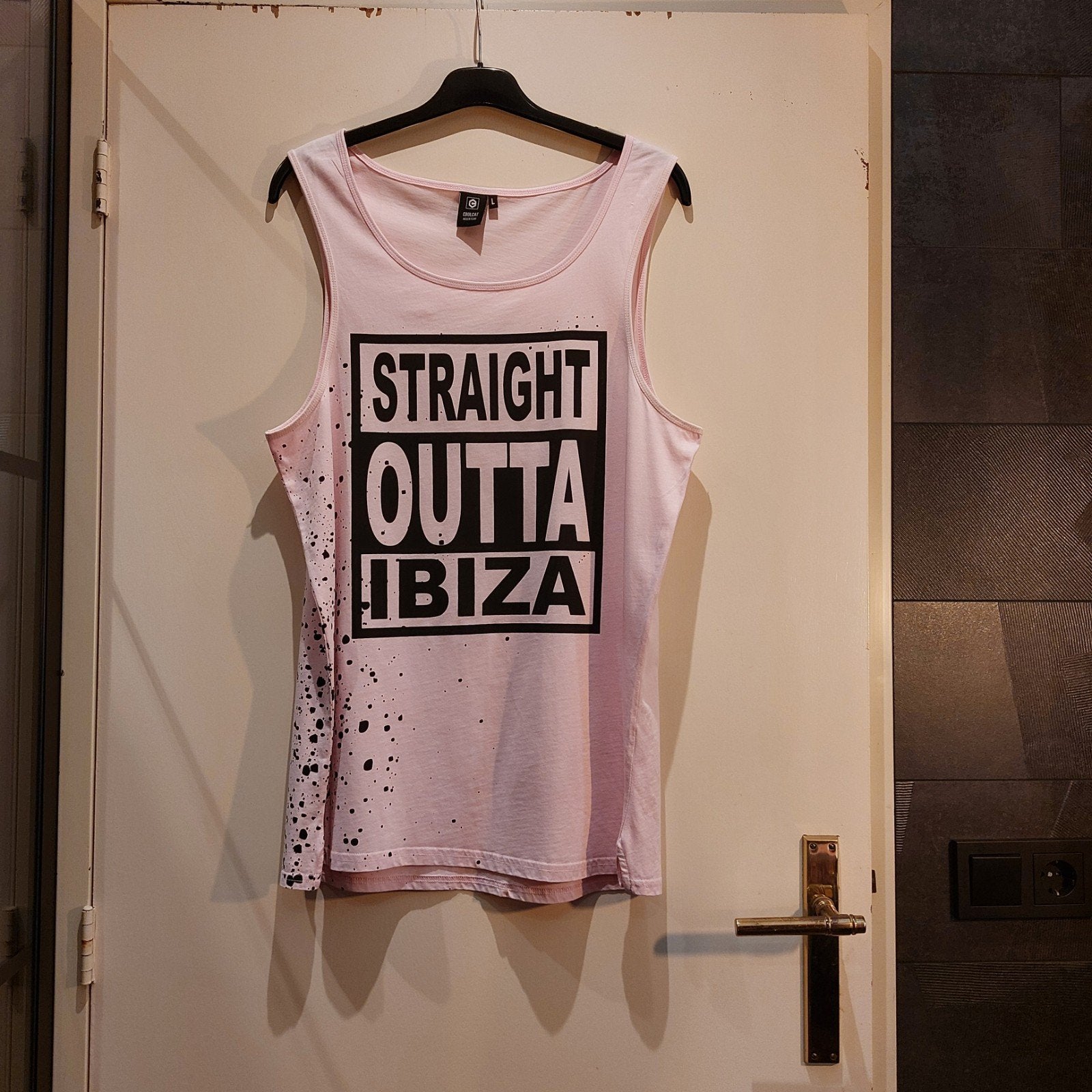 Tanktop van Coolcat.  Maat L., Maat 52/54 (L), Verzenden, Roze, Coolcat
