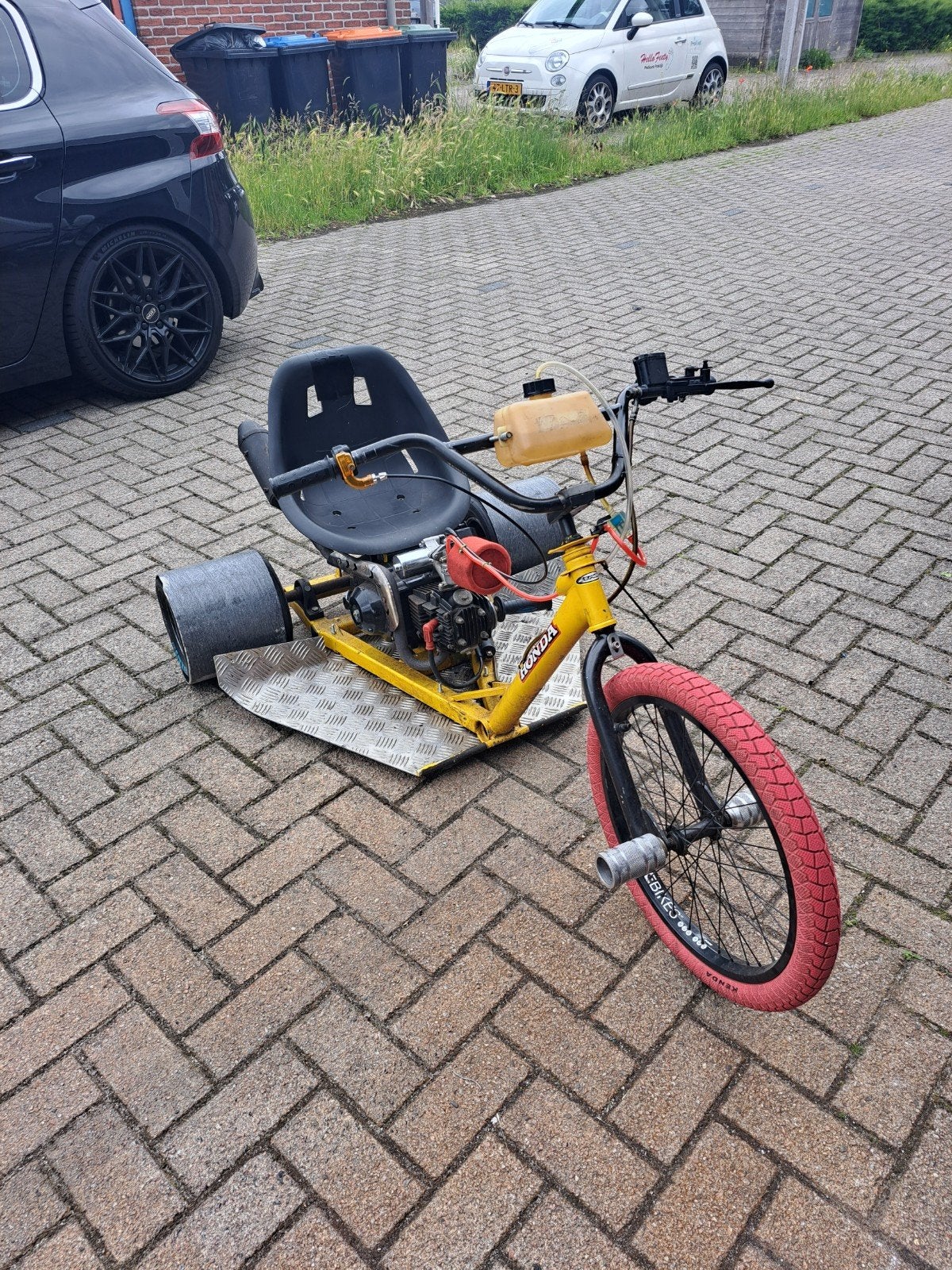 drift trike - 125cc motor, Ophalen, Gebruikt, Overige typen, Honda (motor)