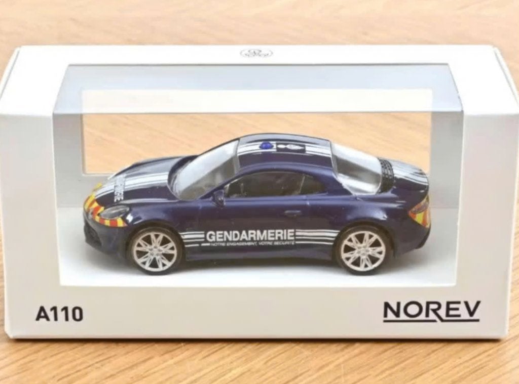 Alpine A110 2017 Gendarmerie 1:43 NOREV jet-car ref: 517876, Verzenden, Nieuw, Auto, Norev