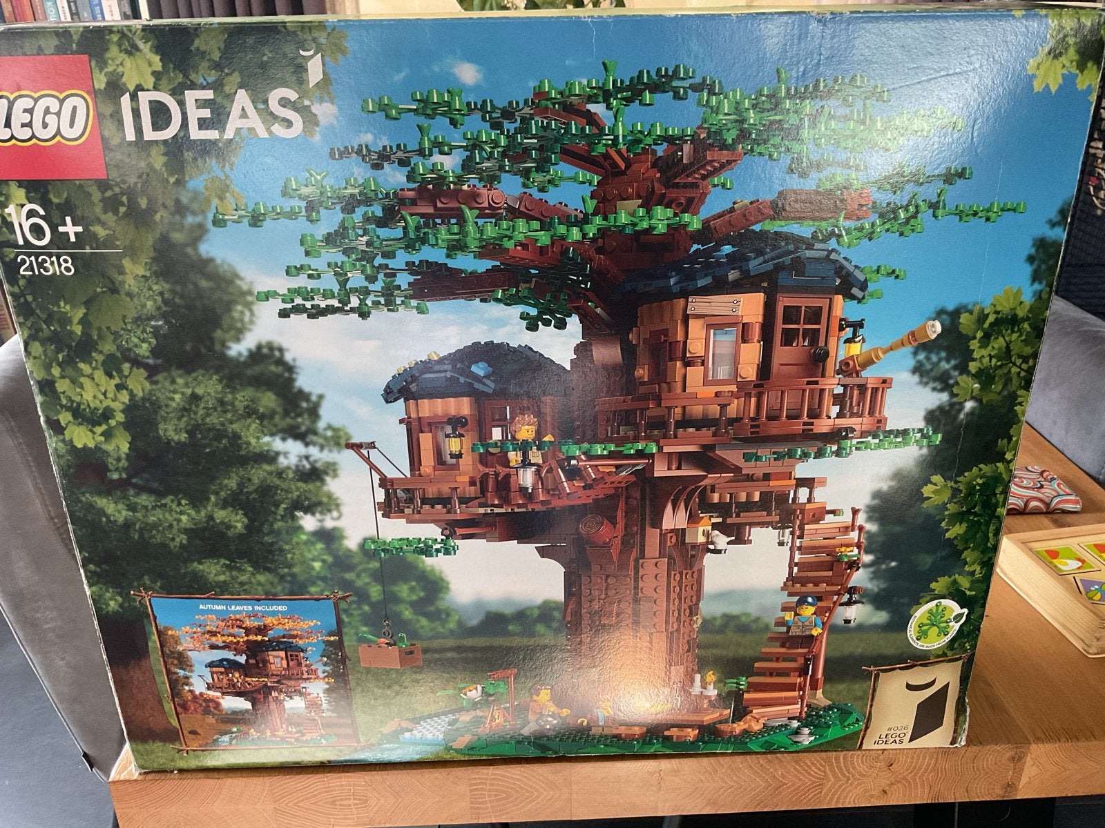 Lego Ideas Boomhut (21318) - Zo goed als nieuw, Lego, Ophalen of Verzenden, Complete set, Inclusief instructies