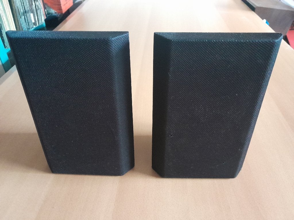 2 sets Jamo Surround Satelliet Luidsprekers ( zgan ), Ophalen, Zo goed als nieuw, 60 tot 120 watt, Surroundset