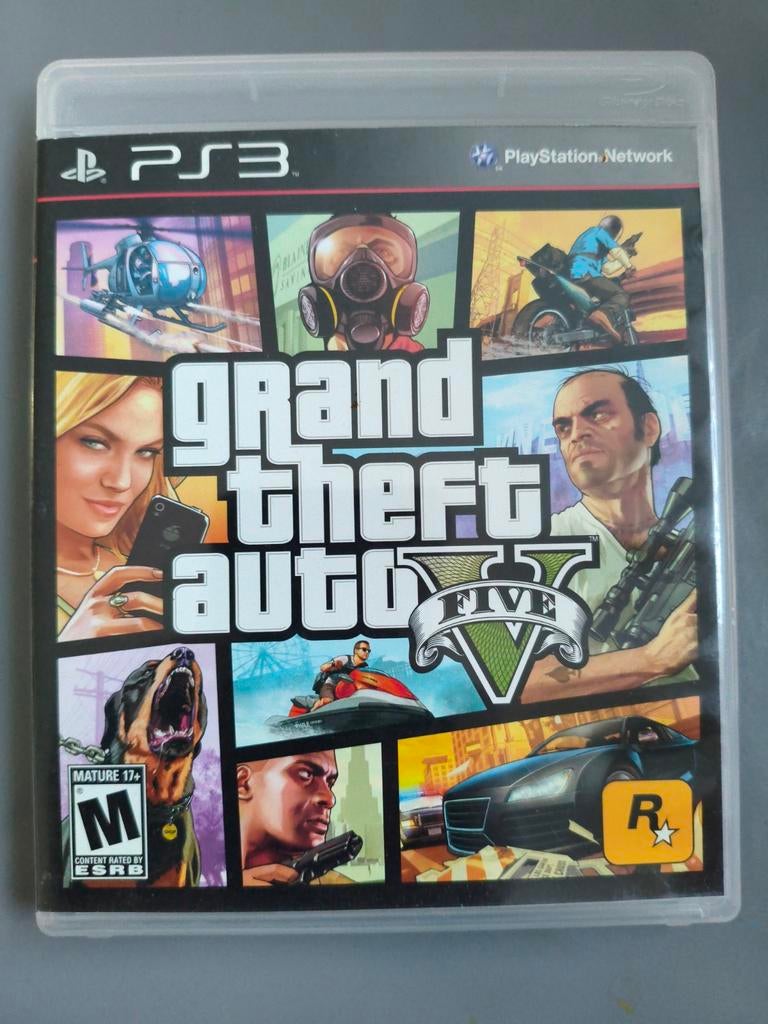 Grand Theft Auto V (GTA 5) PS3 - Actie/Avontuur, Avontuur en Actie, Online, Vanaf 18 jaar, 1 speler
