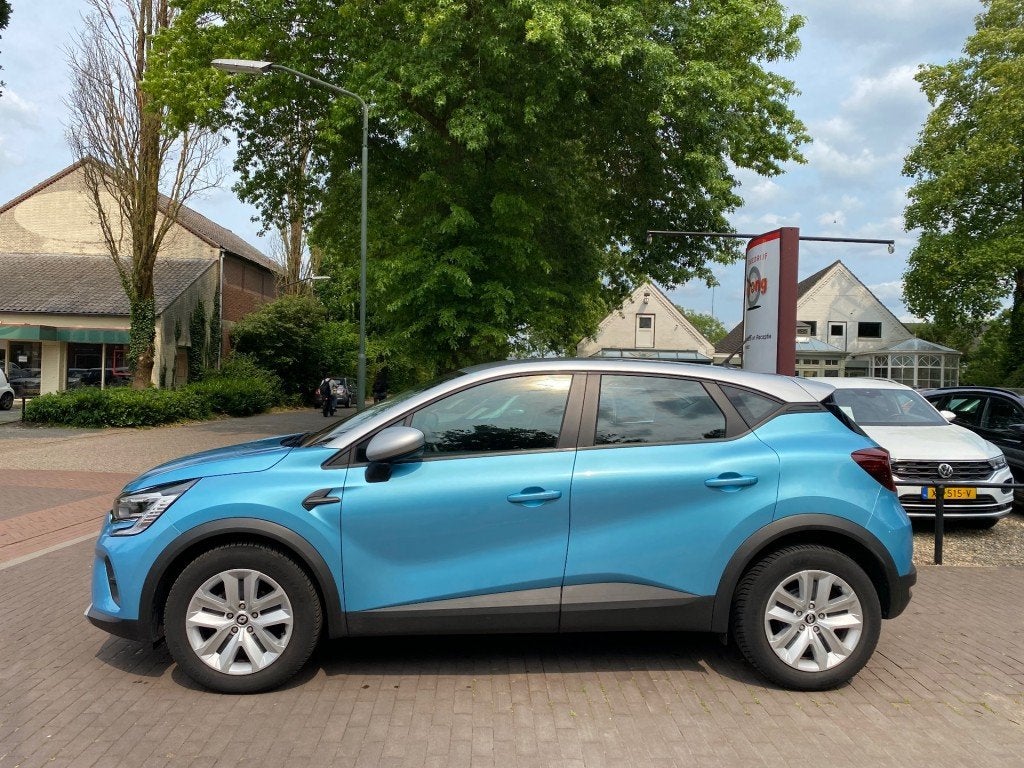 Renault CAPTUR 1.0 TCE ZEN / NAVI / CARPLAY / CRUISE CTR. /, Auto's, Voorwielaandrijving, Gebruikt, Euro 6, Blauw