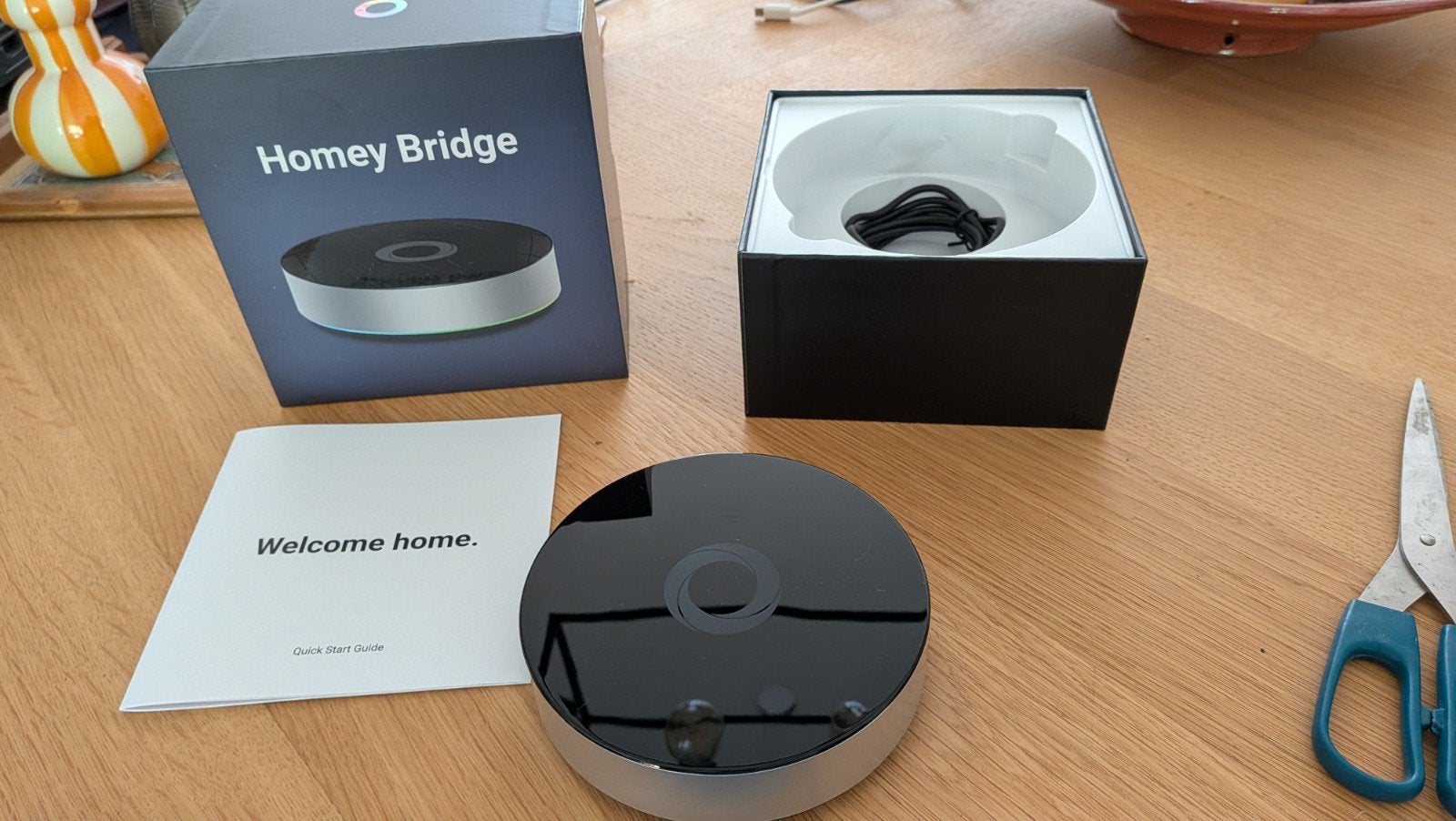 Homey Bridge, Ophalen