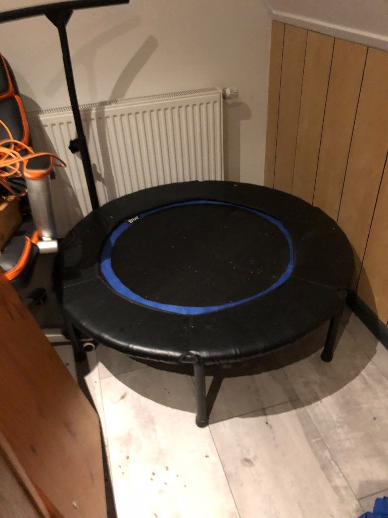mini trampoline, Sport en Fitness, Ophalen, Gebruikt, Overige typen