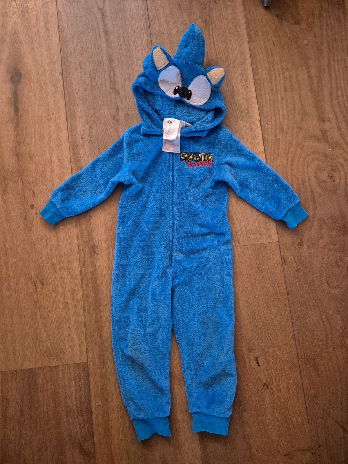 Sonic onesie maat 104, Ophalen of Verzenden, Gebruikt, 104 of kleiner, Jongen of Meisje