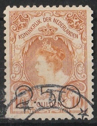 Nederland 1920 nvph 104 Opruimingsuitgifte, Postzegels en Munten, Postzegels | Nederland, Ophalen of Verzenden, T/m 1940, Gestempeld