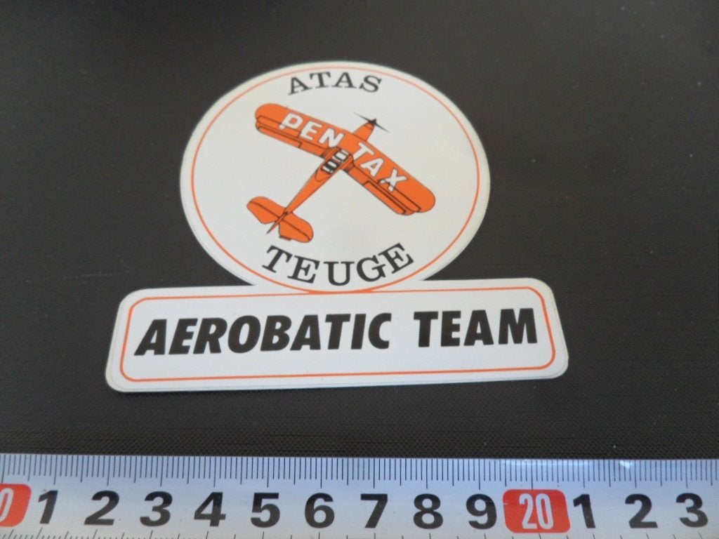 sticker ATAS PENTAX TEUGE Aerobatic Team, Ophalen, Zo goed als nieuw
