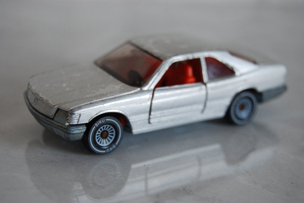 Siku Mercedes Benz 500 Sec, Hobby en Vrije tijd, Ophalen of Verzenden, Gebruikt, Auto, SIKU