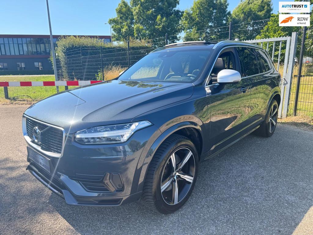 Volvo XC90 2.0 T8 Twin Engine AWD R-Design Pano Camera Memor, Auto's, Gebruikt, 1969 cc, Plug-in hybride, Bedrijf