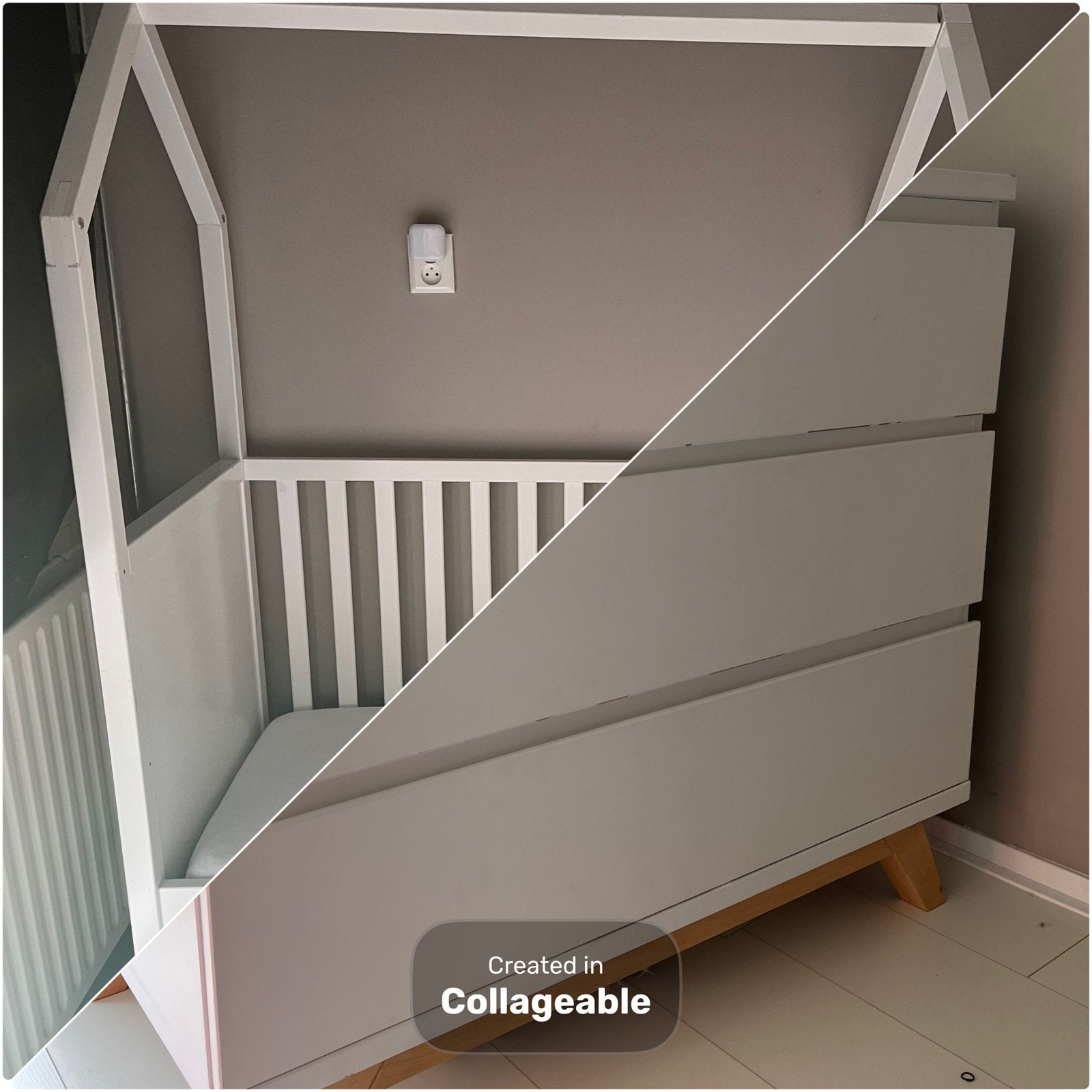 Bopita my first home bedje (verstelbaar) & commode, Gebruikt, Minder dan 140 cm, Minder dan 70 cm, Ophalen