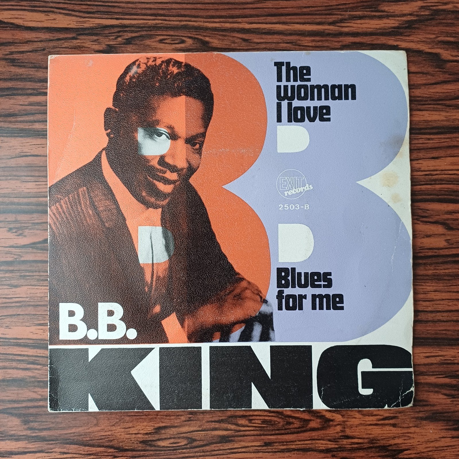 B.B. King - The Woman I Love / Blues for Me, Ophalen of Verzenden, Gebruikt