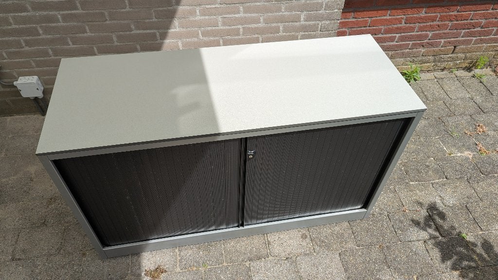 Ahrend archiefkast roldeurkast grijs 120x45x72cm, Huis en Inrichting, Kasten | Roldeurkasten en Archiefkasten, Ophalen, 100 tot 150 cm