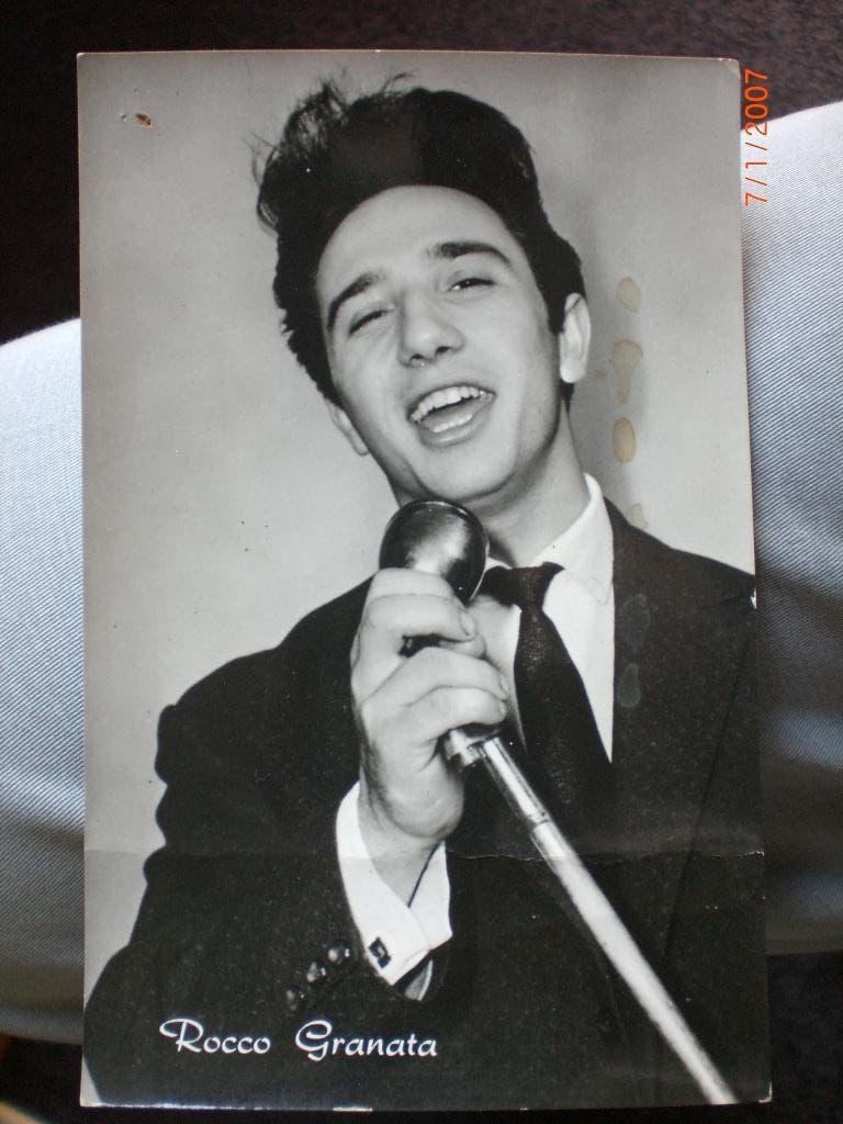 kaart Rocco Granata, Ophalen of Verzenden, 1960 tot 1980, Ongelopen, Sterren en Beroemdheden