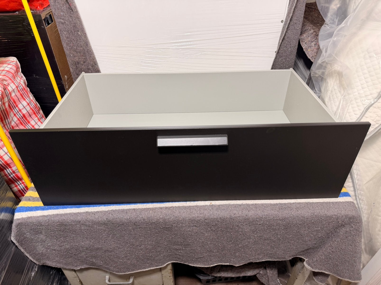 Ikea Brimnes bedlade’s lade’s zwart, Ophalen, Ikea Brimnes bed lade, Zwart, Tweepersoons