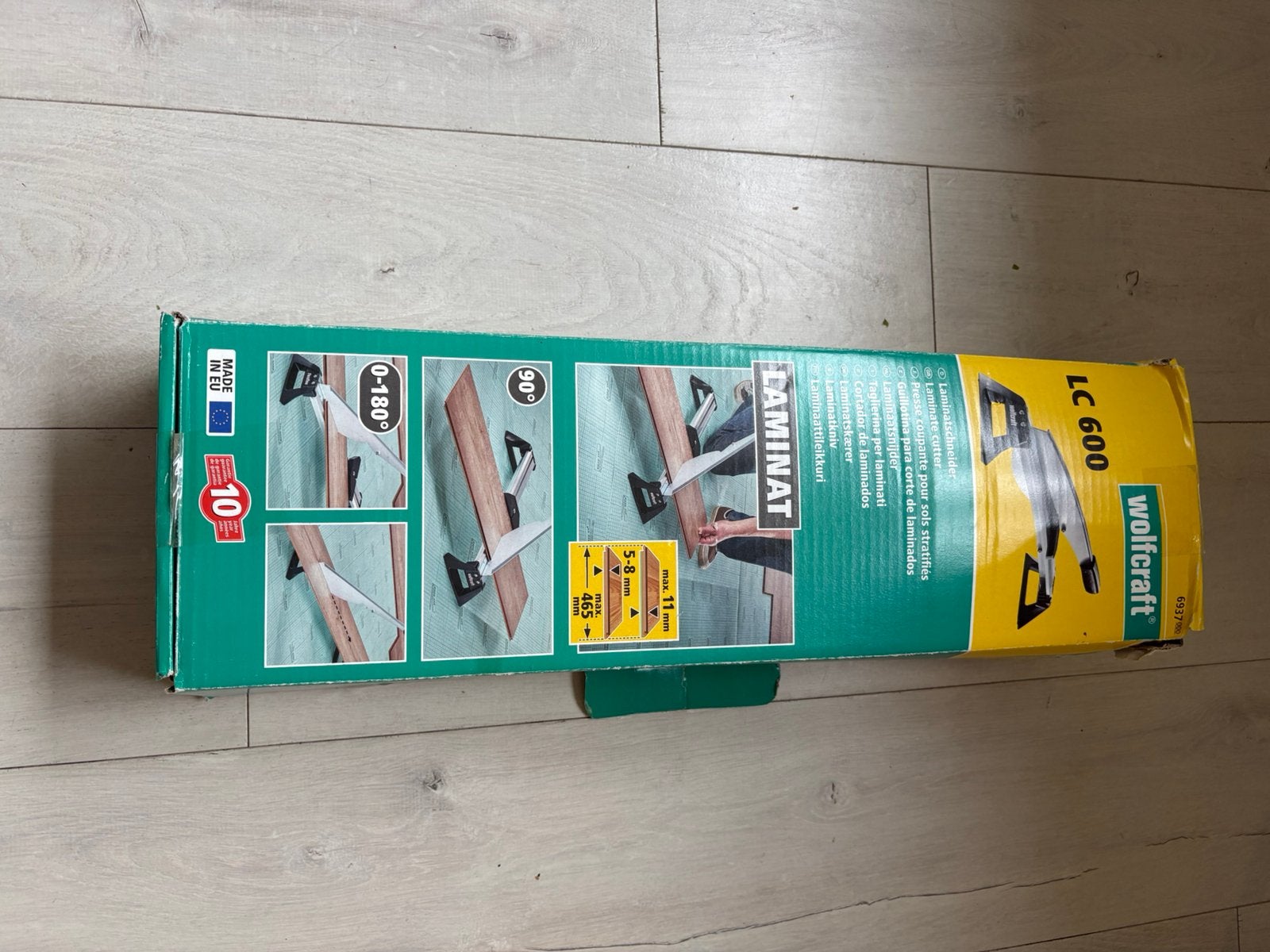 Wolfcraft lc 600 laminaat snijder, Ophalen, Zo goed als nieuw